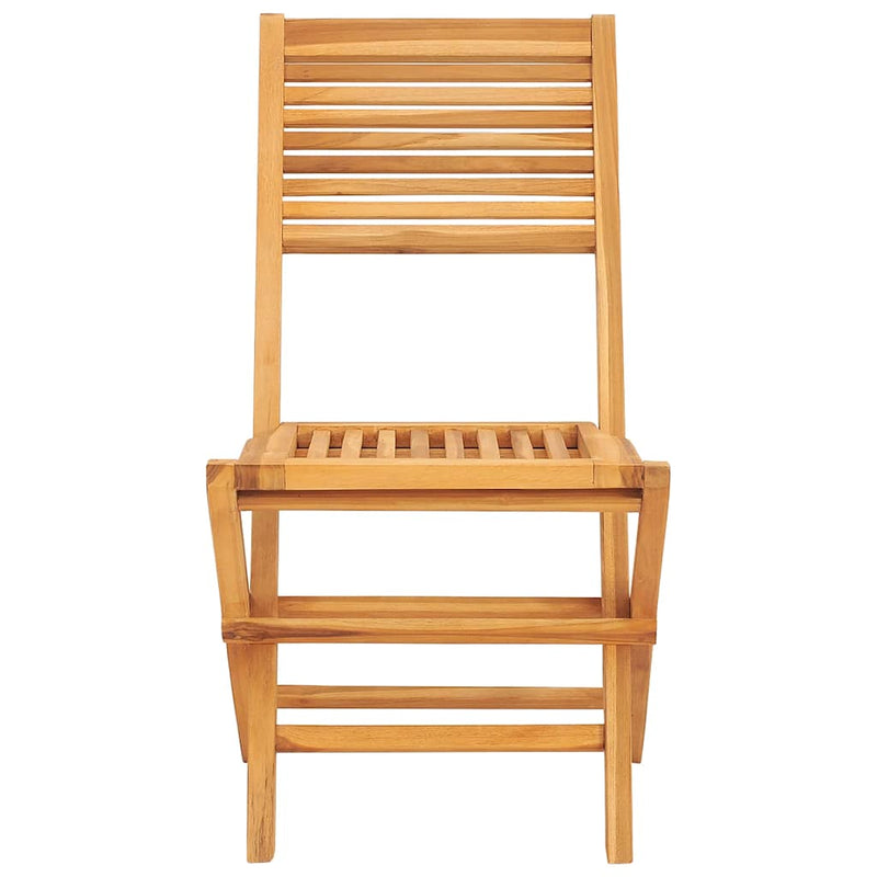 Scaune pliante 2 buc 47x62x90 cm lemn masiv de tec