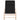 Scaun de relaxare, negru, material textil