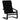 Scaun de relaxare, negru, material textil