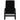 Scaun de relaxare, negru, material textil