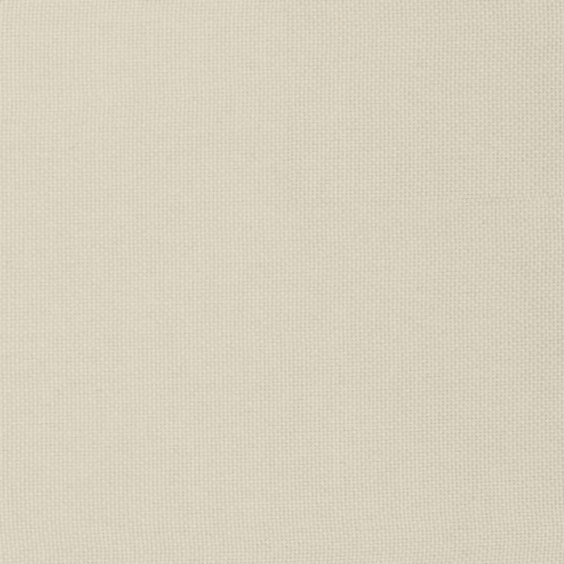 Taburet, crem, 60x60x39 cm, material textil