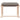 Taburet, gri taupe, 51 x 41 x 40 cm, material textil
