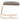 Taburet, gri taupe, 51 x 41 x 40 cm, material textil