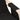 Scaun balansoar, negru, material textil