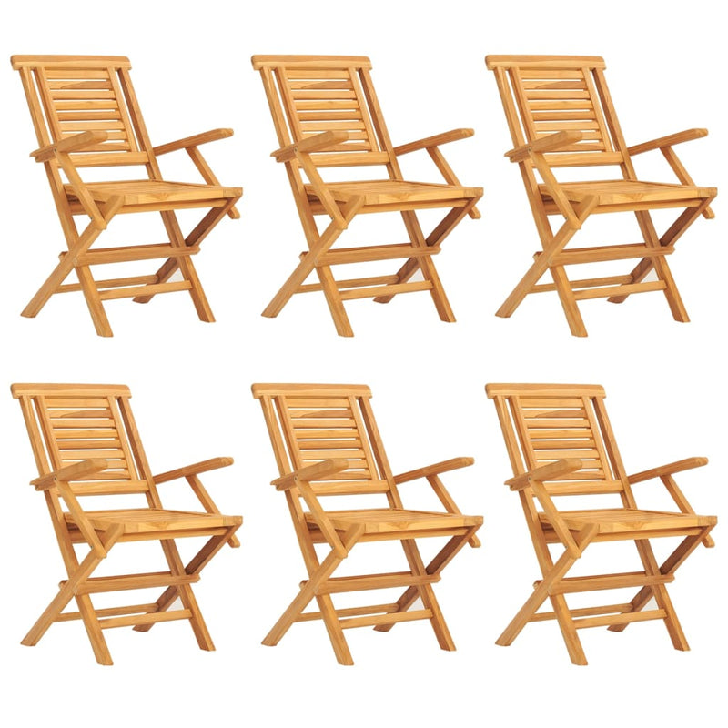 Set mobilier de grădină, 7 piese, lemn masiv de tec