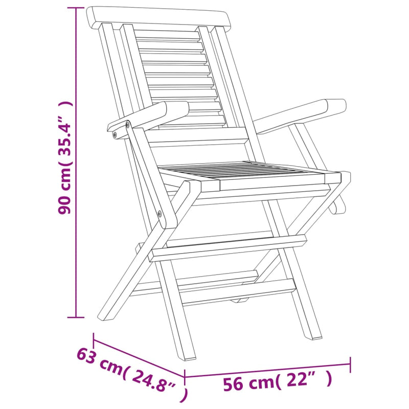 Set mobilier de grădină, 7 piese, lemn masiv de tec