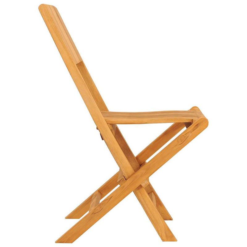 Scaune pliante 6 buc 47x62x90 cm lemn masiv de tec