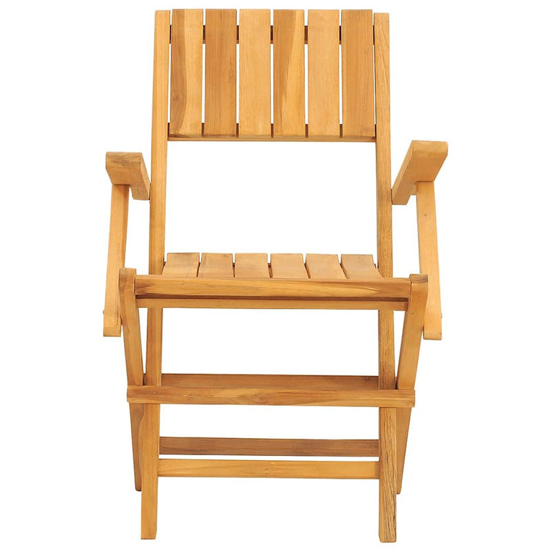Scaune pliante 4 buc 55x62x90 cm lemn masiv de tec