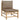 Set mobilier de grădină cu perne gri taupe, 4 piese, bambus