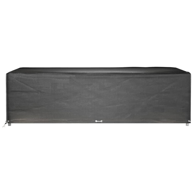 Huse mobilă grădină, 2 buc, 16 ocheți 300x200x75cm, rectangular