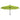 Umbrelă de soare montată pe perete, verde măr, 290 cm