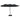 Umbrelă de grădină cu două capete/LED-uri, negru, 449x265 cm