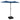 Umbrelă de grădină cu două capete/LED-uri, azuriu, 316x145 cm
