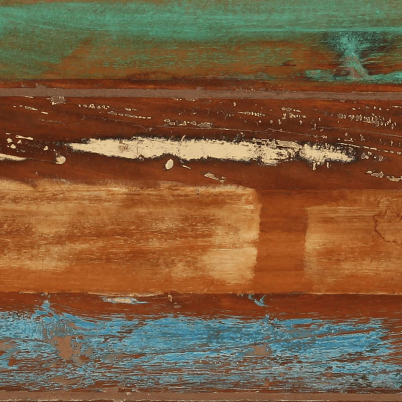 Masă consolă, 110x30x75 cm, lemn masiv recuperat