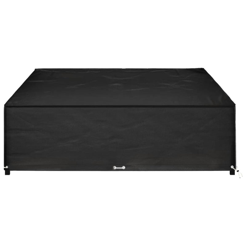 Husă pentru mobilier grădină, 16 ocheți, 325x205x60 cm, pătrat