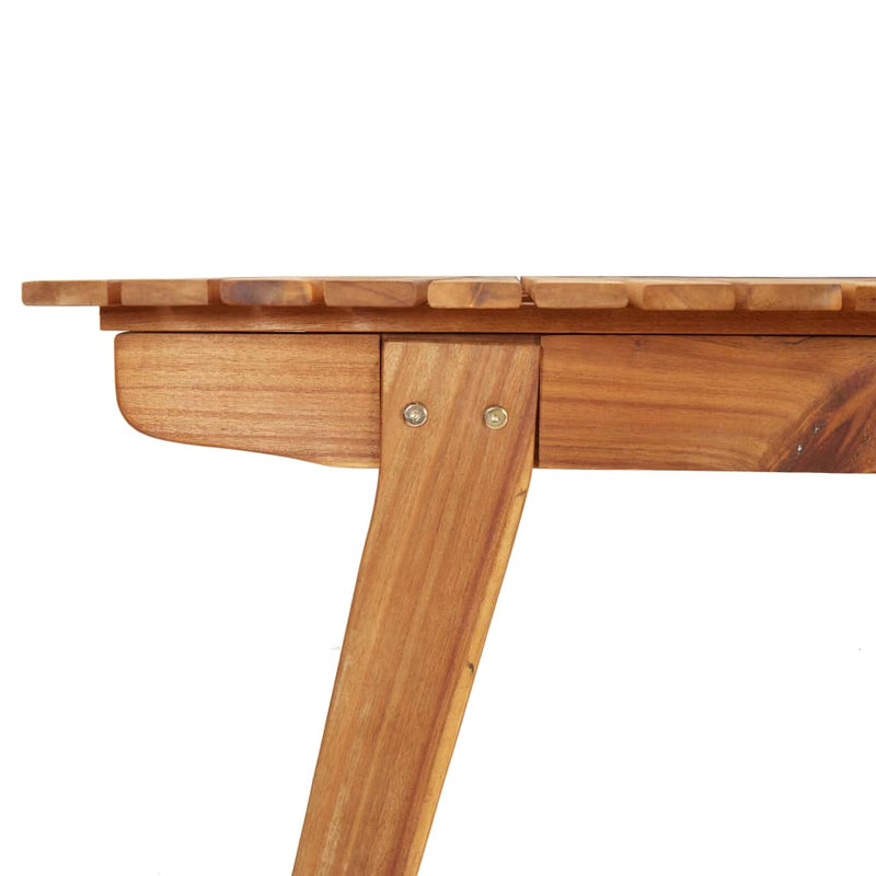 Masă de grădină, 200x90x75 cm, lemn masiv de acacia