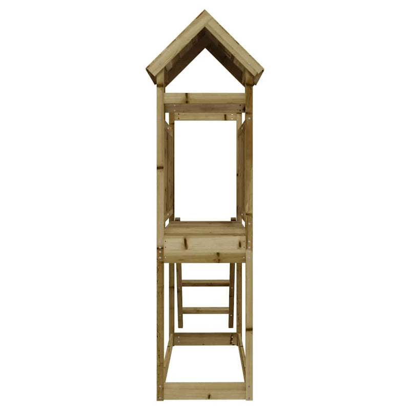 Set de joacă de exterior, 53x110x214 cm, lemn de pin impregnat