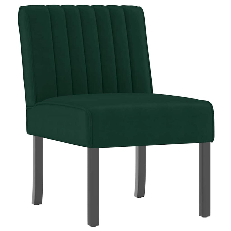 Fotoliu, verde închis, catifea