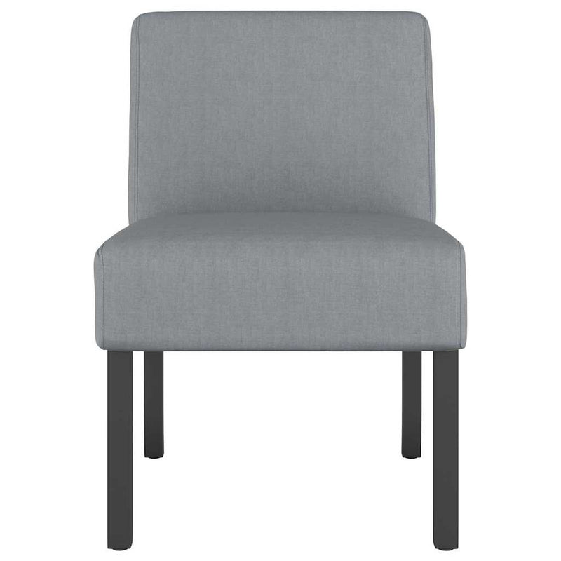 Fotoliu, gri deschis, material textil