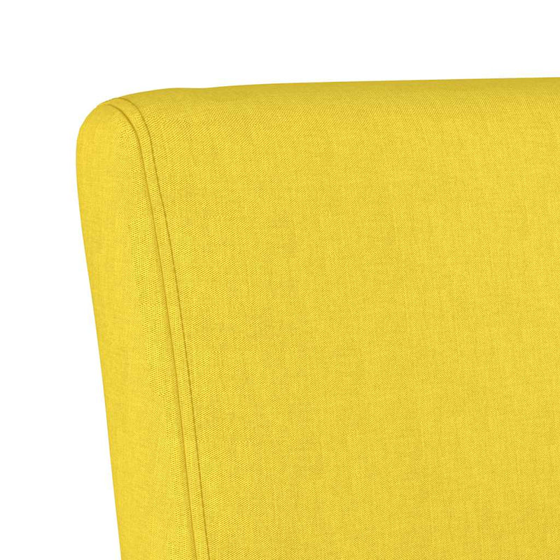 Fotoliu, galben deschis, material textil