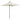 Umbrelă soare de grădină stâlp din lemn nisipiu 198x198x231 cm
