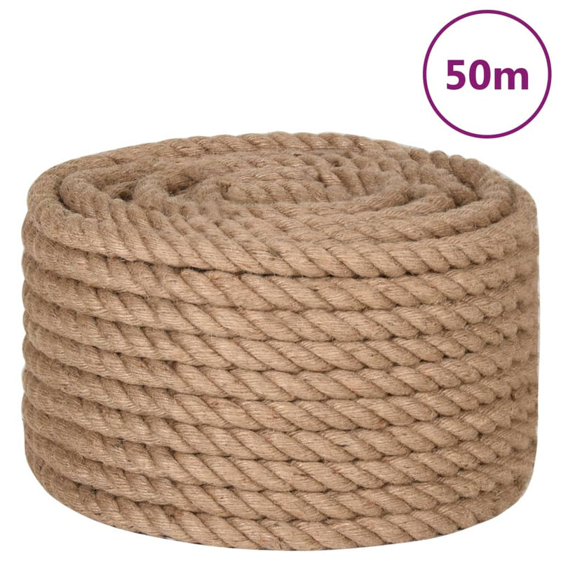 Funie de iută 50 m lungime, 16 mm grosime