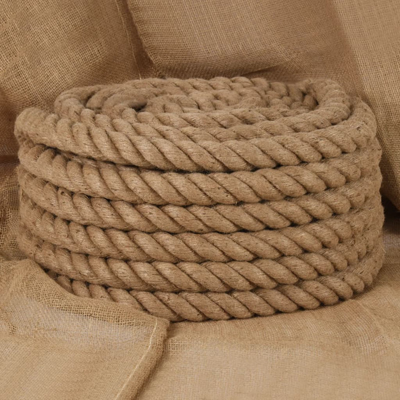 Funie de iută, 25 m lungime, 36 mm grosime