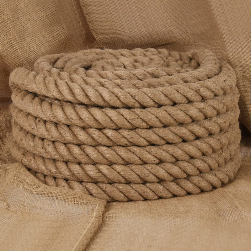 Funie de iută, 5 m lungime, 60 mm grosime