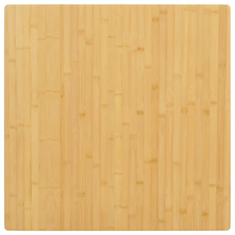 Blat de masă, 70x70x1,5 cm, bambus