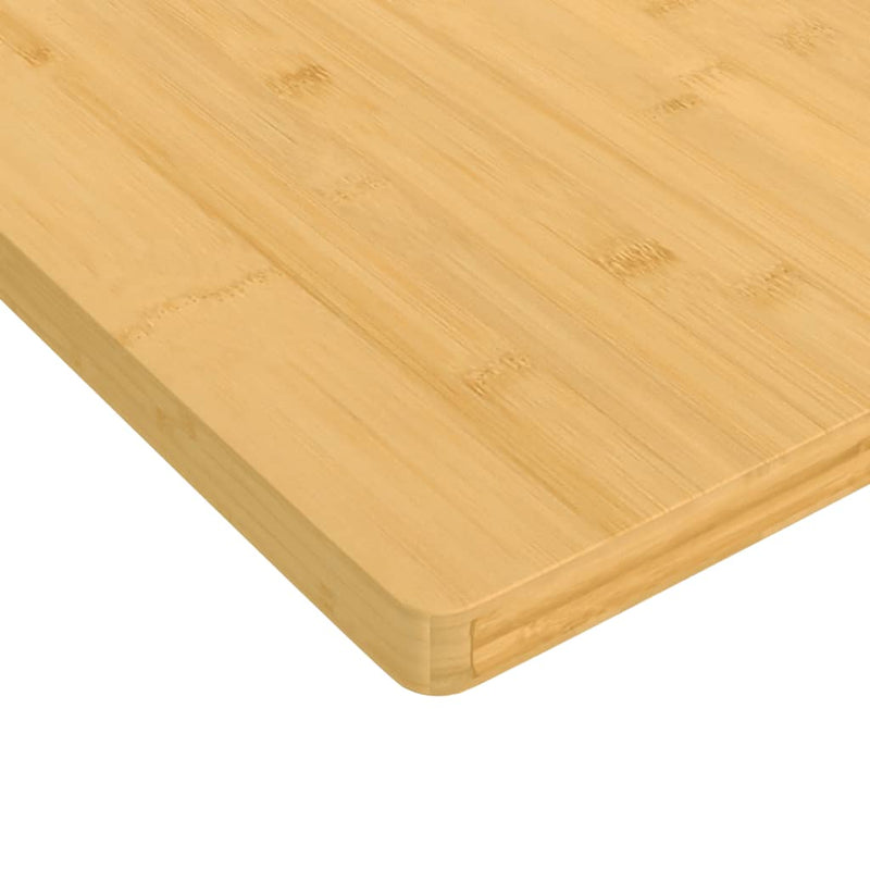 Blat de masă, 90x90x2,5 cm, bambus