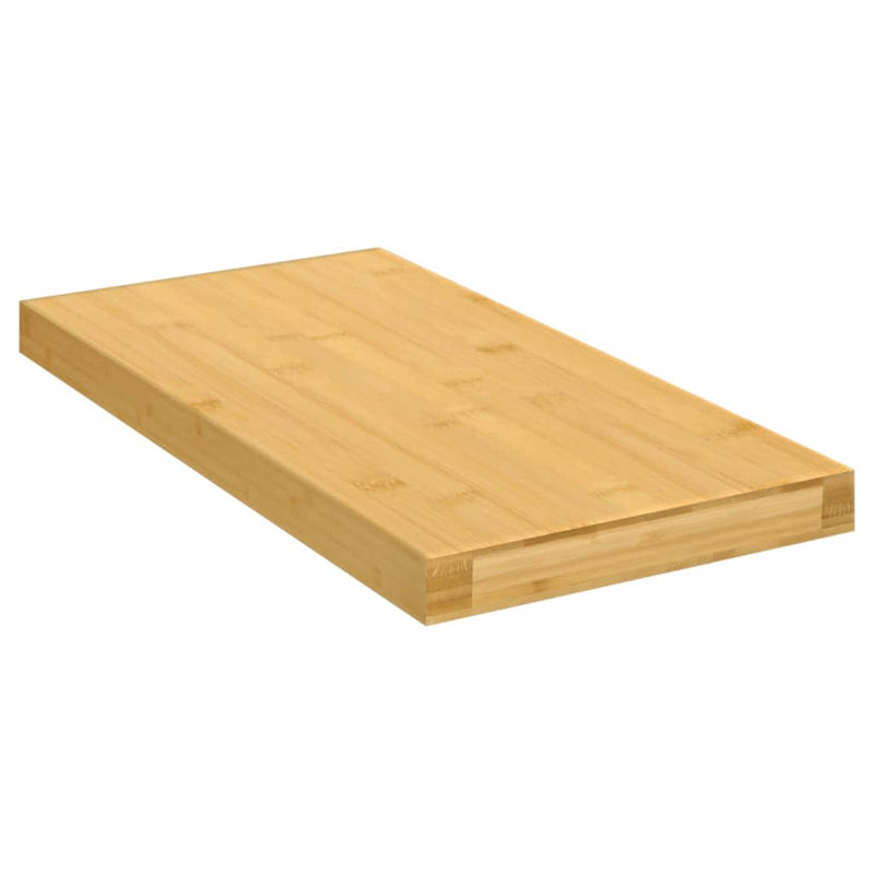 Raft de perete, 40x20x2,5 cm, bambus