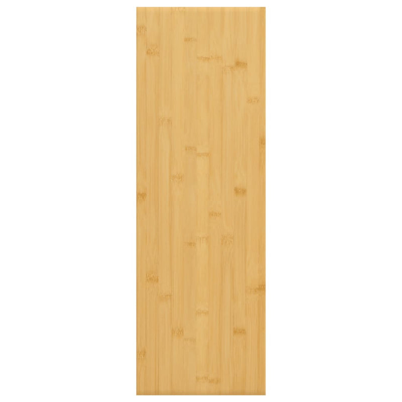 Raft de perete, 60x20x2,5 cm, bambus