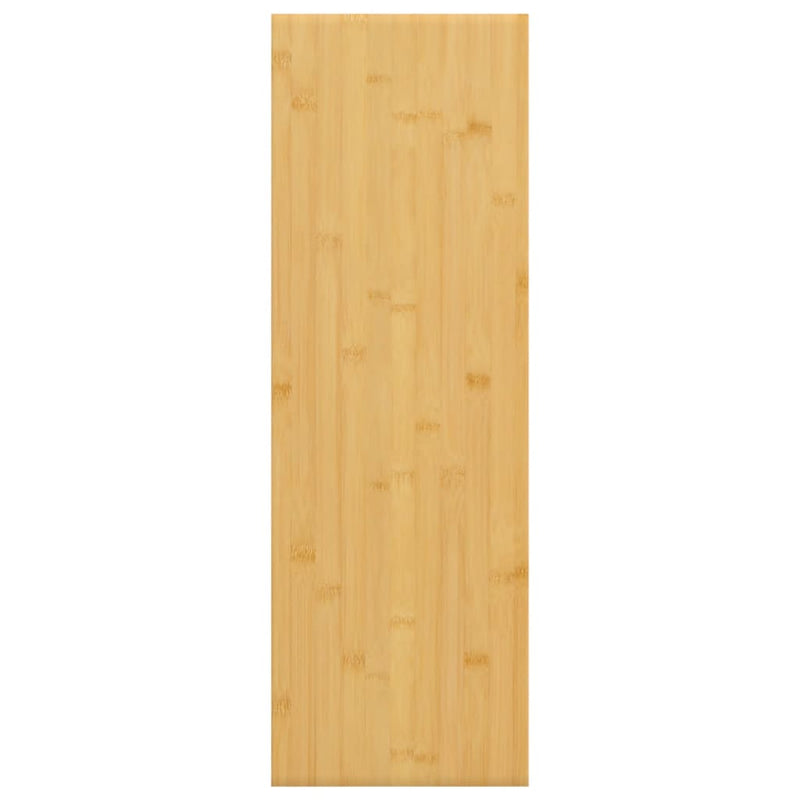 Raft de perete, 80x20x4 cm, bambus