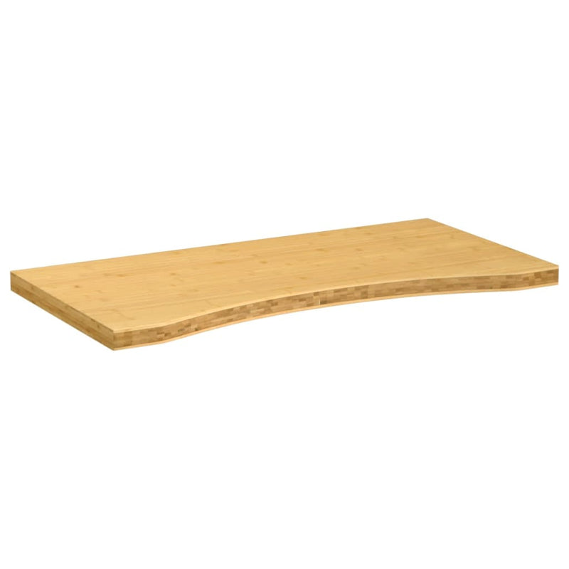 Blat de birou, 110x55x4 cm, bambus