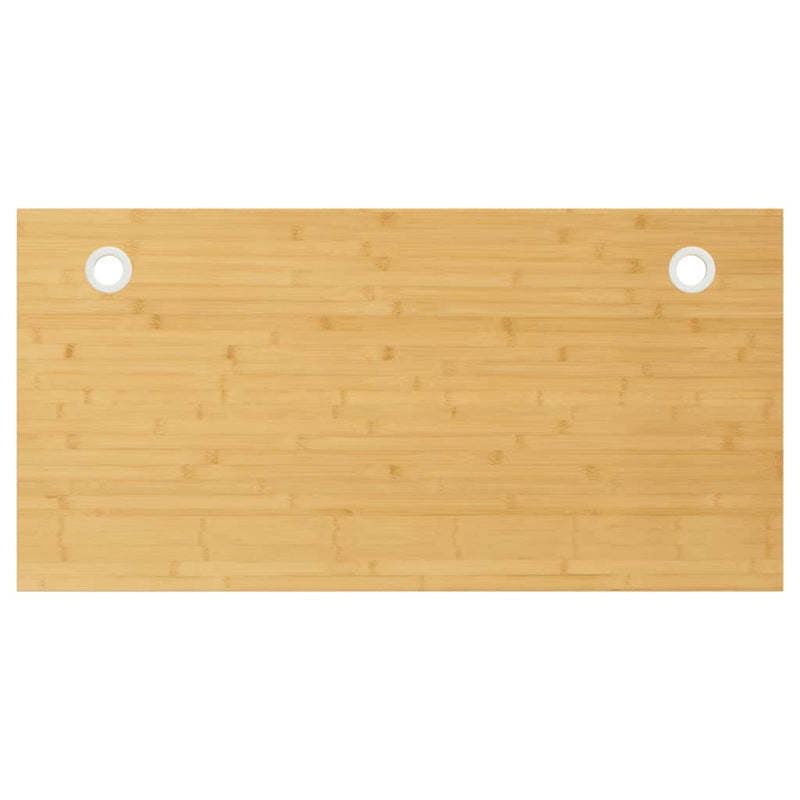 Blat de birou, 100x50x4 cm, bambus