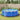 Folie pentru Bază de Piscină Ø 500 cm (2 mm) Rotund Gri deschis