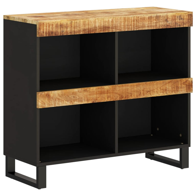 Dulap lateral, 85x33x75 cm, lemn masiv de mango