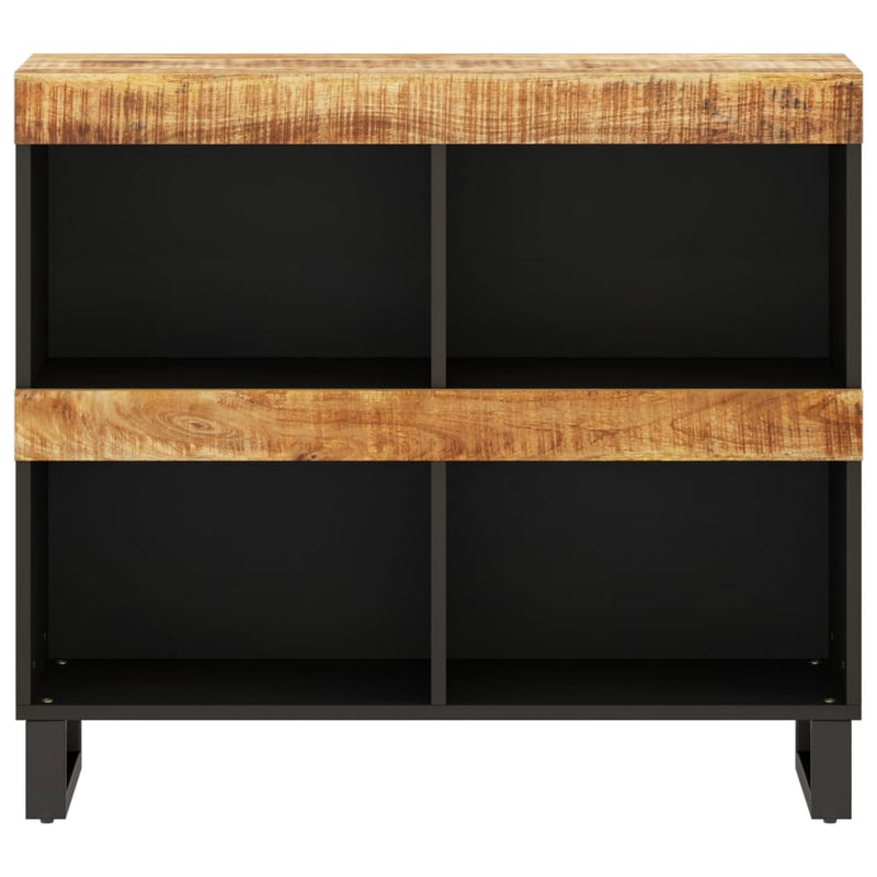 Dulap lateral, 85x33x75 cm, lemn masiv de mango