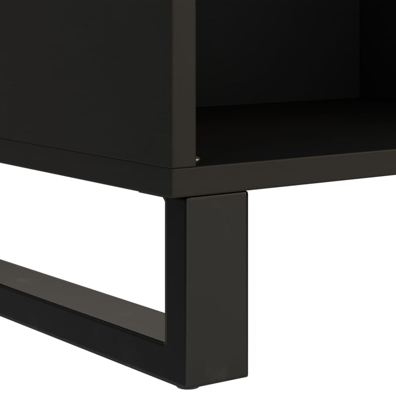 Dulap lateral, 85x33x75 cm, lemn masiv de mango