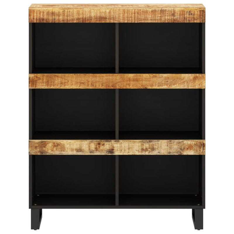 Dulap lateral, 85x33x107 cm, lemn masiv de mango