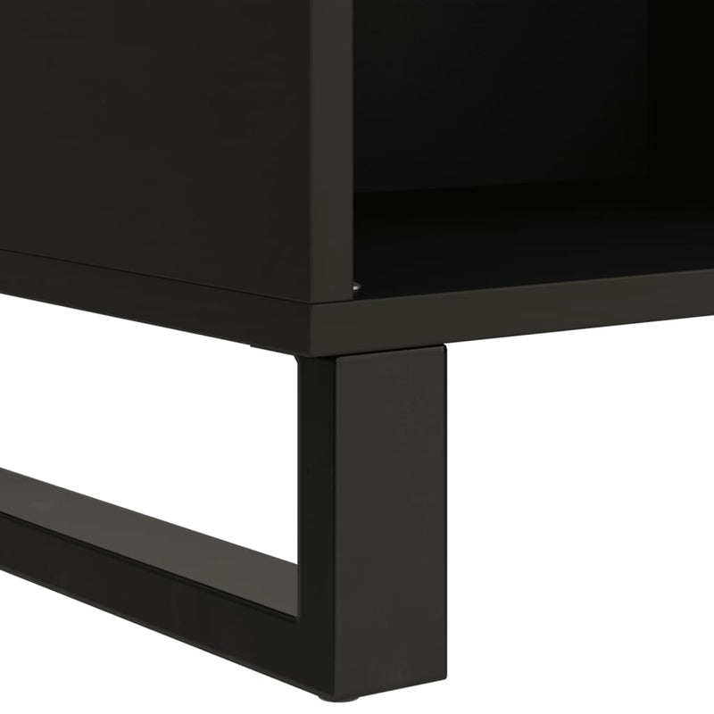 Dulap lateral, 85x33x107 cm, lemn masiv de mango