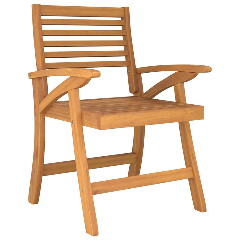 Set mobilier de grădină, 5 piese, lemn masiv de acacia