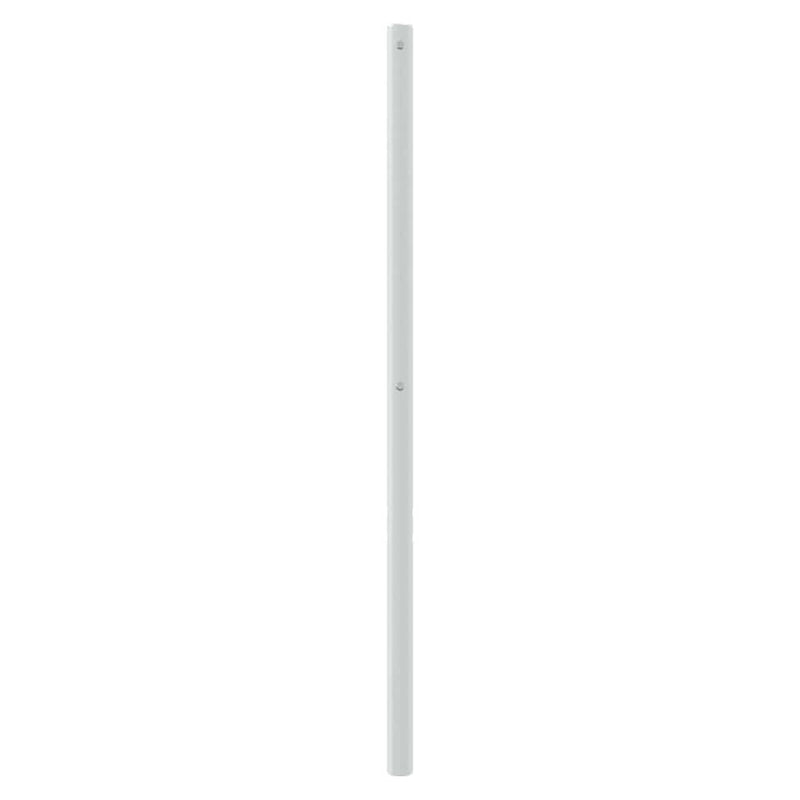 Tăblie de pat de schimb metalică, alb, 160 cm