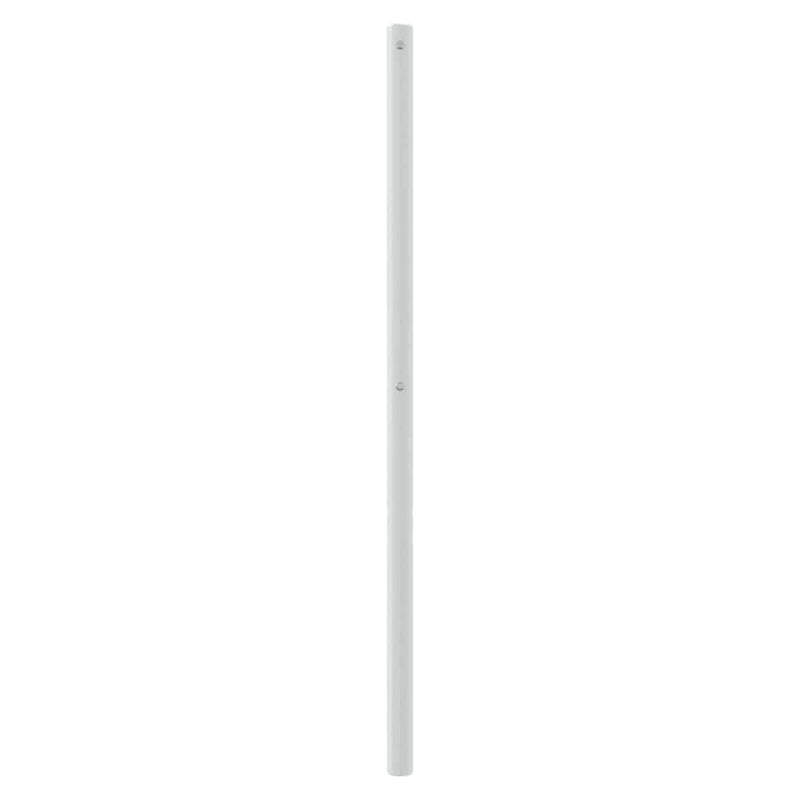 Tăblie de pat de schimb metalică, alb, 180 cm