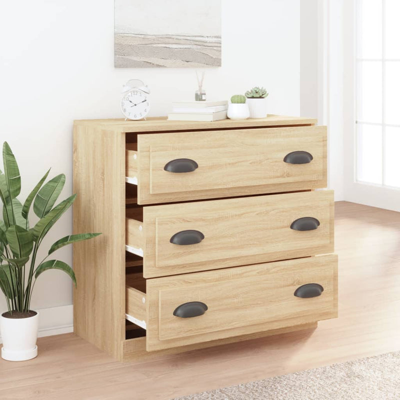 Servantă, stejar sonoma, 70x35,5x67,5 cm, lemn prelucrat
