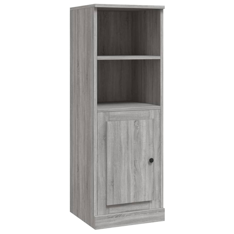 Dulap înalt, gri sonoma, 36x35,5x103,5 cm, lemn compozit