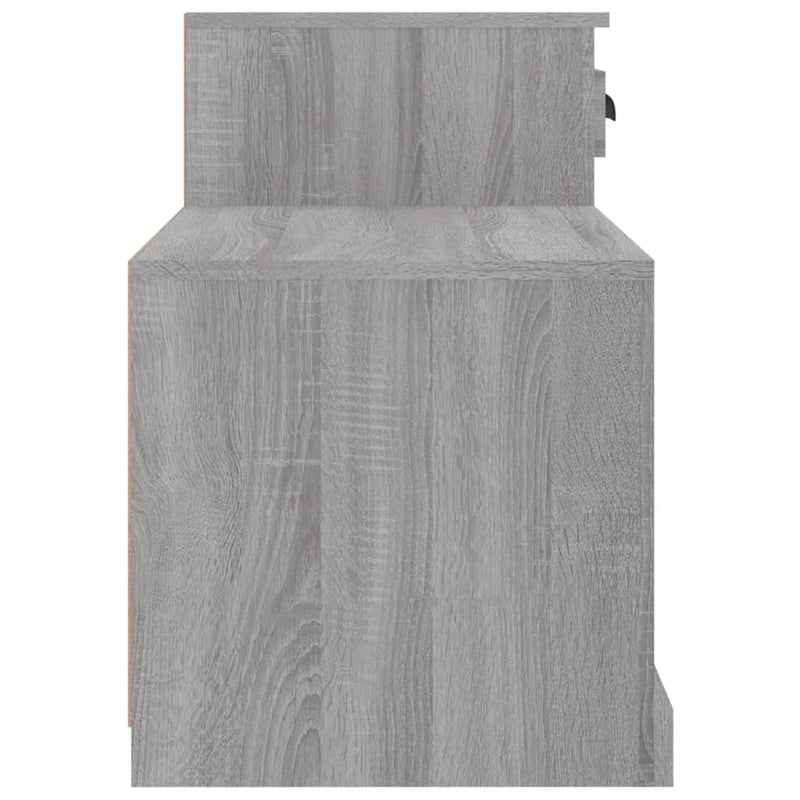 Pantofar, gri sonoma, 100x42x60 cm, lemn prelucrat