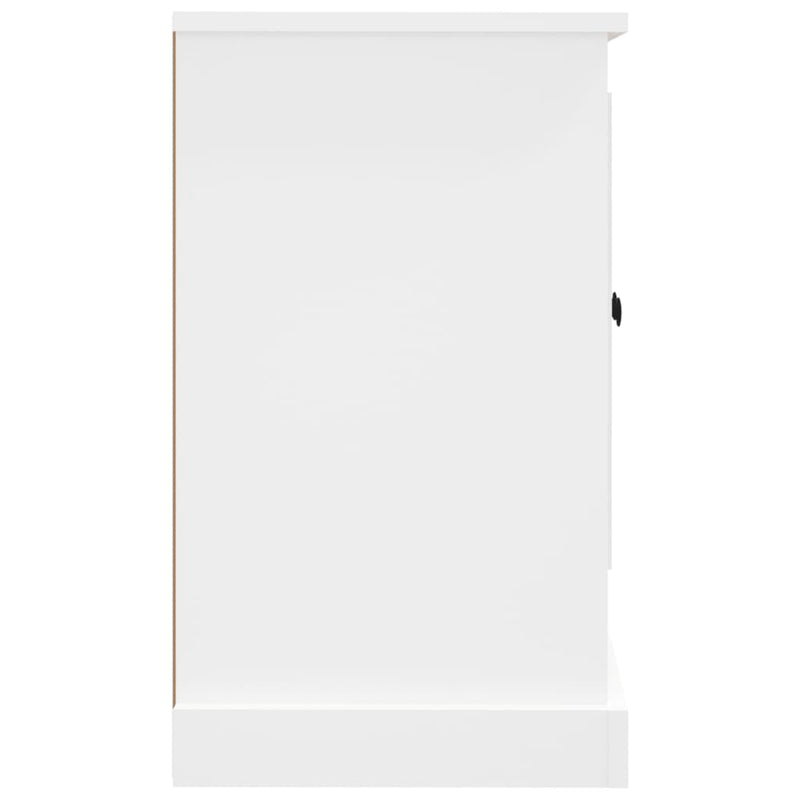 Servantă, alb, 100x35,5x60 cm, lemn prelucrat