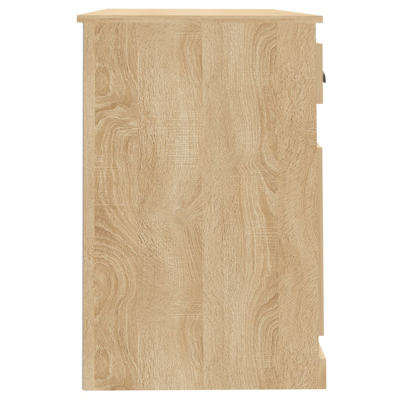 Birou cu sertar, stejar sonoma, 115x50x75 cm, lemn prelucrat