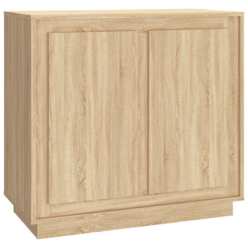 Dulap, stejar sonoma, 80x34x75 cm, lemn prelucrat
